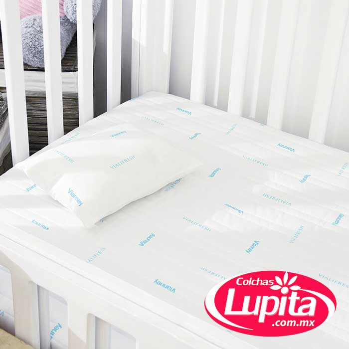 PROTECTOR DE COLCHON VIALIFRESH BABY CUNA Vianney Bebe Colchas Lupita