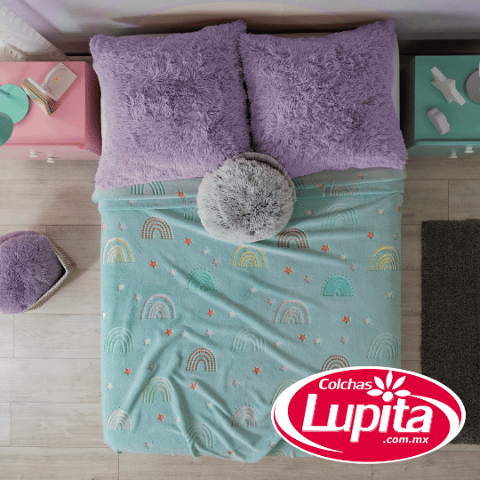 COBERTOR LIGERO MAT IND DREAMS Vianney 23 Colchas Lupita
