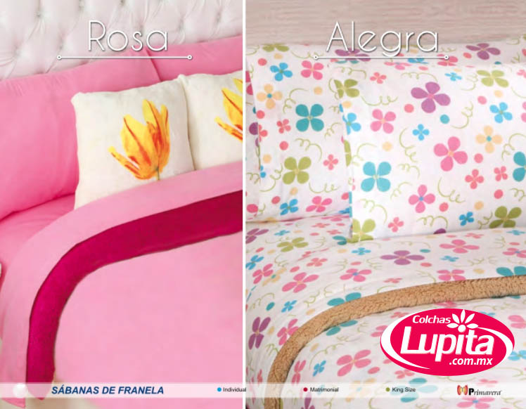 SABANAS DE FRANELA ALEGRA MAT (Primavera)