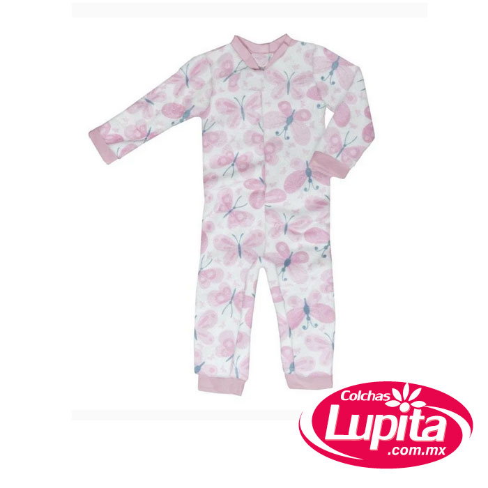 PIJAMITA MARIPOSAS 6-12 M (MAMELUCO) (Chiquimundo 23)