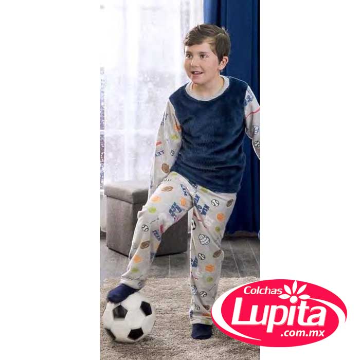 PIJAMA 9-12 AÑOS SPORTS (Vianney Invierno)