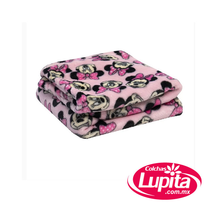 Cobertor ligero viajero Pink Minnie (Chiquimundo)