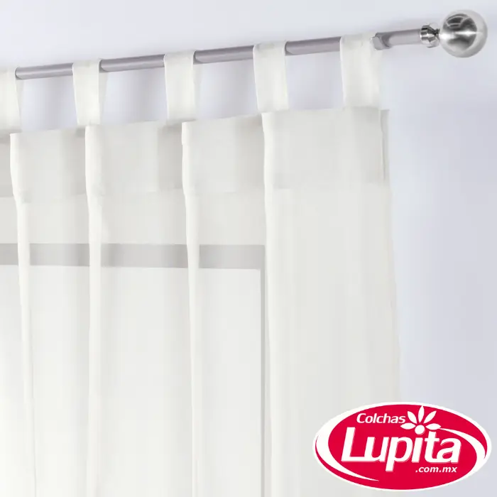 CORTINAS TRANSLUCIDAS LARGA TERGAL BEIGE (Vianney Hogar)