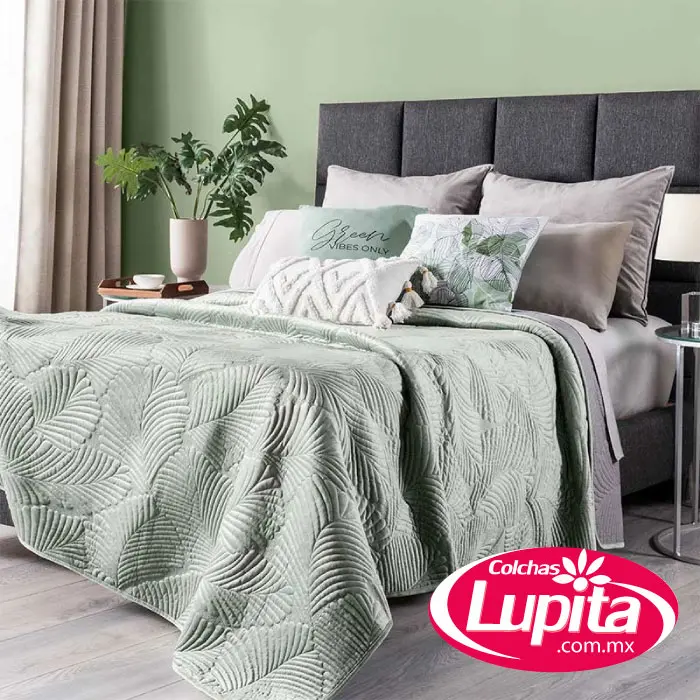 EDREDON VOGA KS VERDE  (Vianney 24)