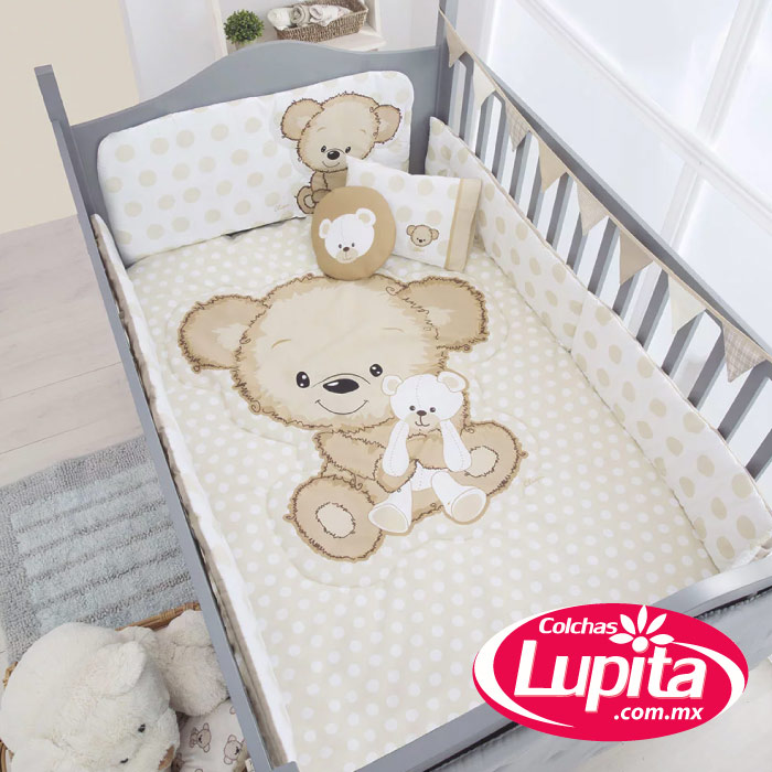 SET DE EDREDON CAMA CUNA CCC TEDDY BEAR (Chiquimundo)