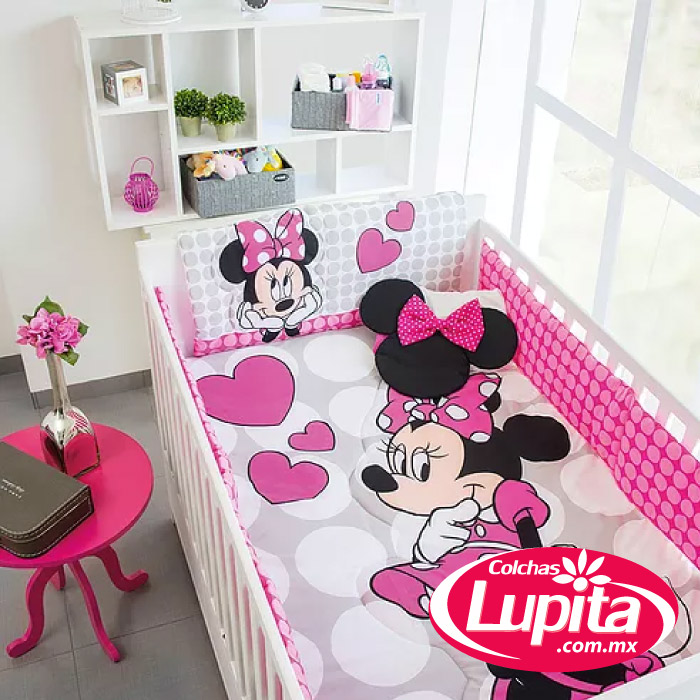 SET DE EDREDON CUNA MINNIE (Chiquimundo 23)