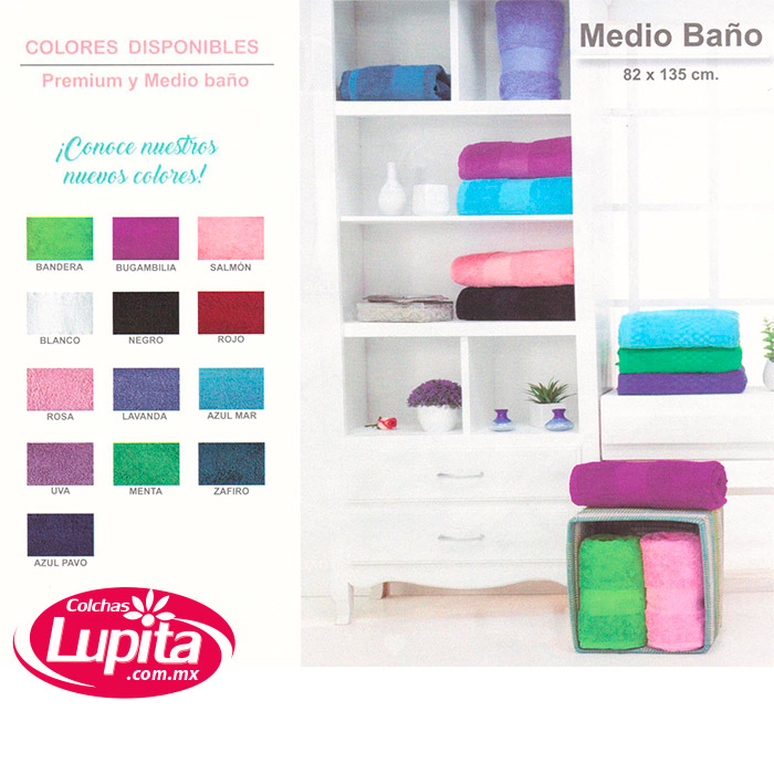 TOALLA NEGRO MEDIO BAÑO (Primavera-Competition)