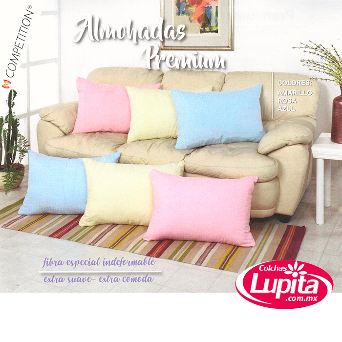 ALMOHADA AZUL PREMIUM C/U (Primavera-Competition)