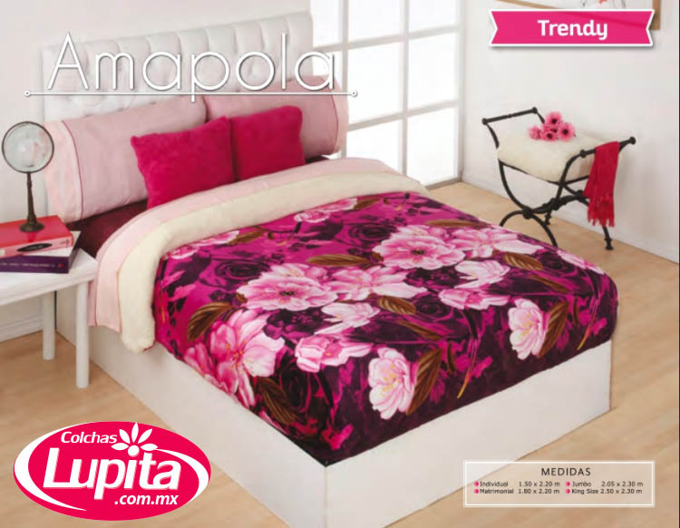 COBERTOR AMAPOLA INDIVIDUAL (Primavera-Competition)