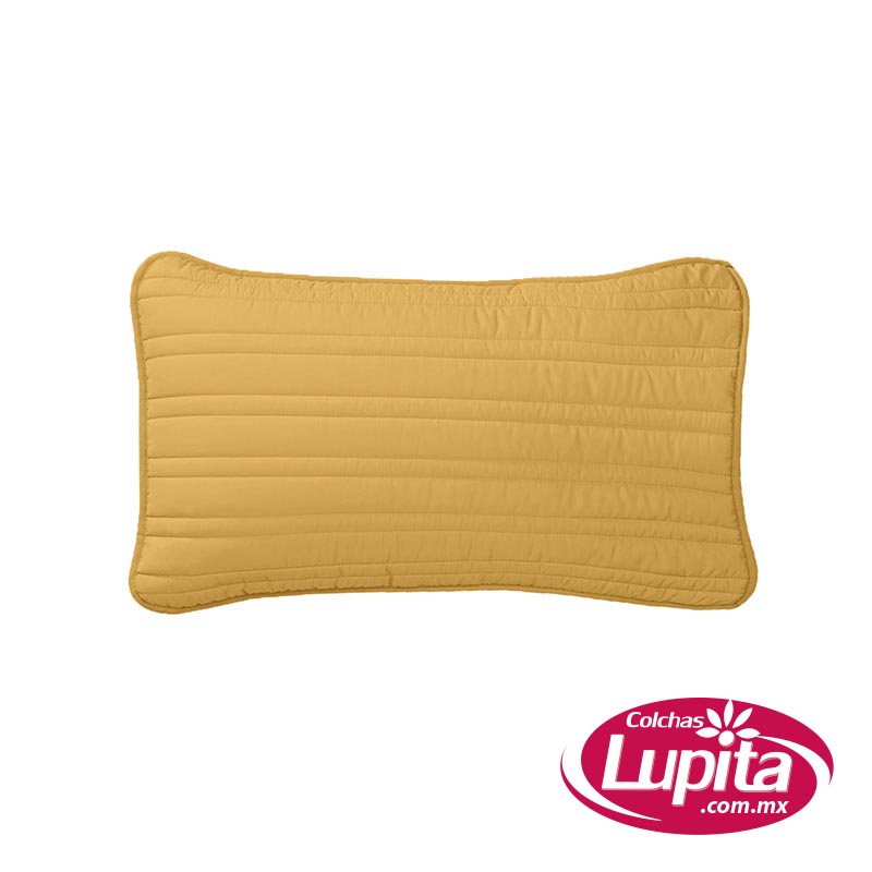 FUNDA DE ALMOHADA KS BASIC MOSTAZA (Vianney Hogar)