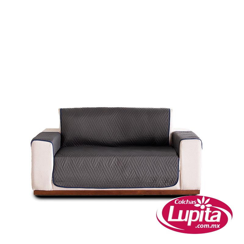 PROTECTOR DE SALA LOVESEAT CENIZA (Vianney Hogar)