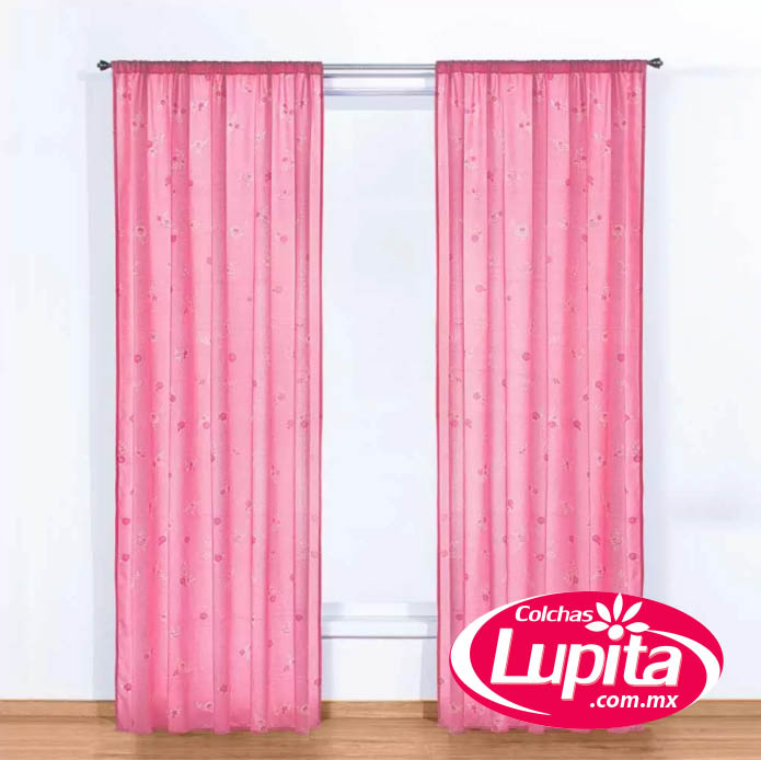 JUEGO DE CORTINAS ROSY  (Elefantito)