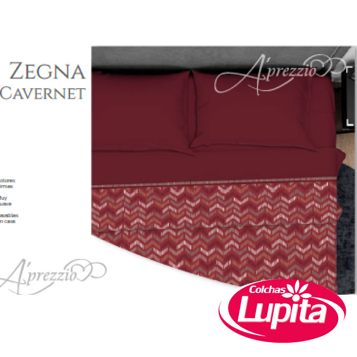 SABANAS ZEGNA CAVERNET KING SIZE (Aprezzio)