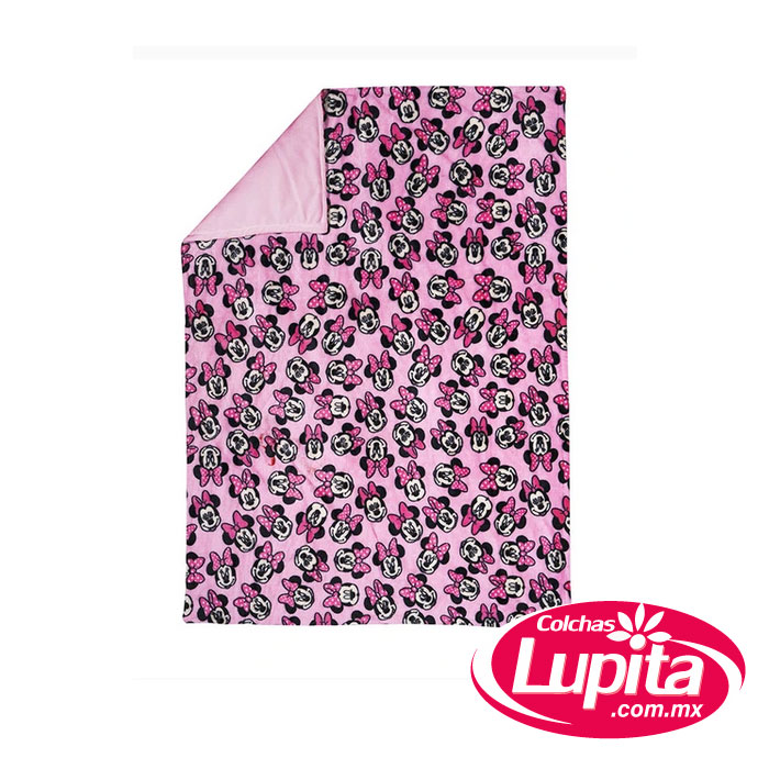 Cobertor Alaska cunero Pink Minnie (Chiquimundo)