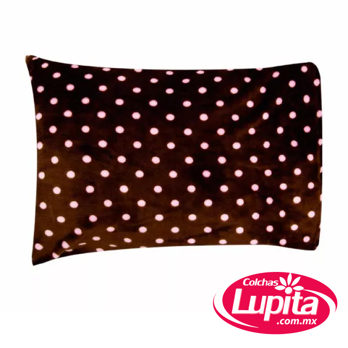 FUNDA SOFT PARA ALMOHADA CHOCOLATE (Tesso)